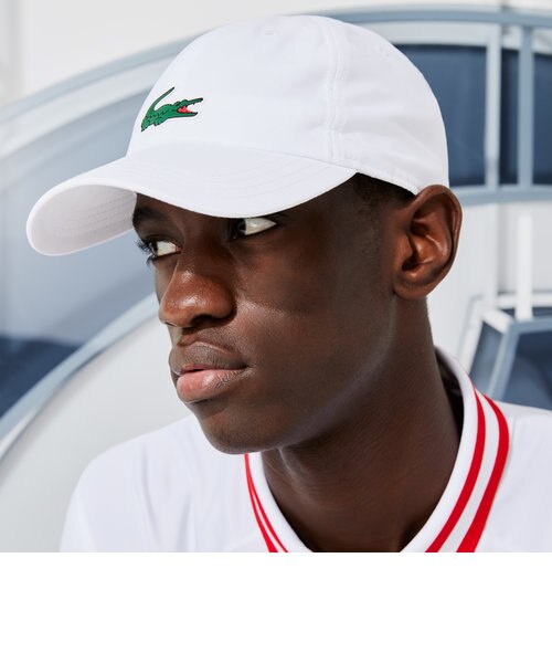 ノバク・ジョコビッチ」フロントワニロゴキャップ｜ラコステの通販