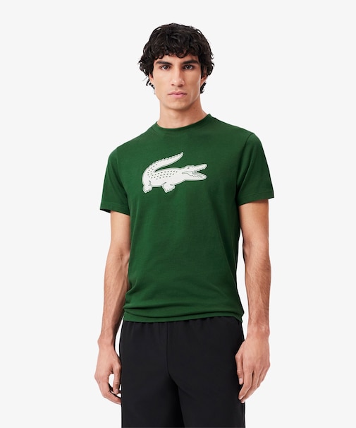 コットンブレンドウルトラドライロゴプリント半袖Tシャツ