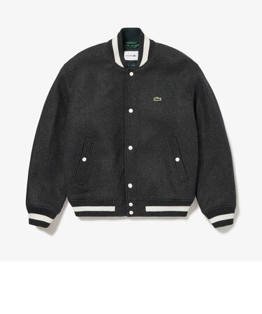 ウールブレンドスタジアムジャケット