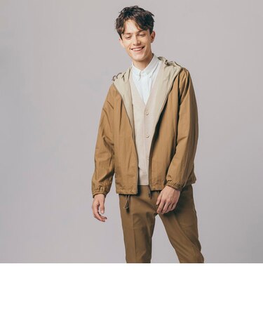 リバーシブルフードジャケット