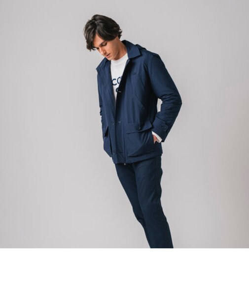 ミリタリールック中綿ジャケット