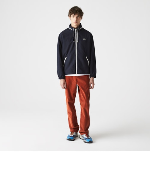 ジップ配色撥水ジャケット