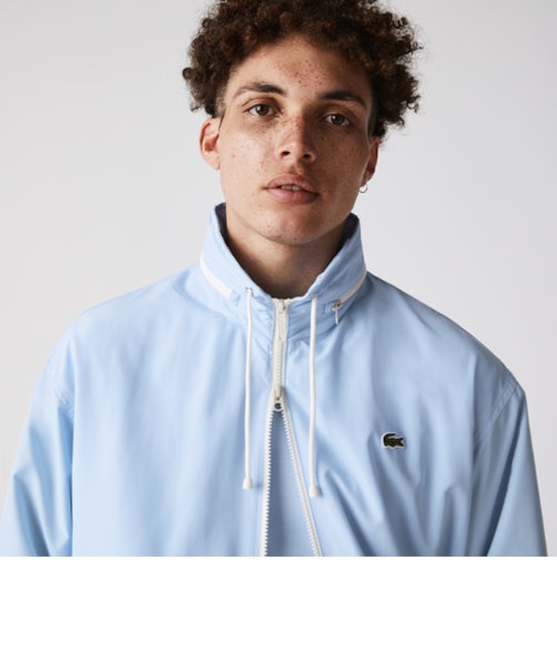 ジップ配色撥水ジャケット