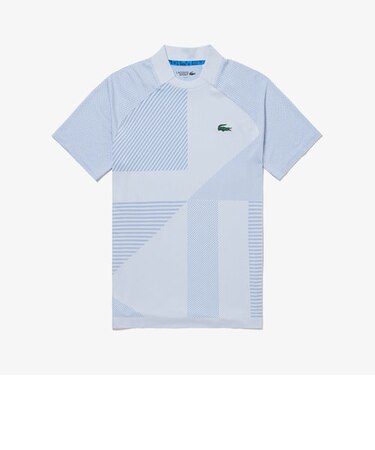 「メドベージェフ」アシンメトリーシームレスポロシャツ