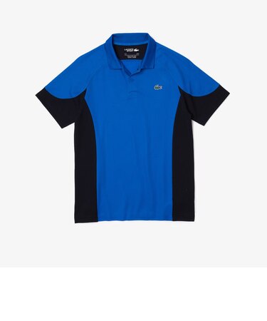 カラーブロックゴルフポロシャツ