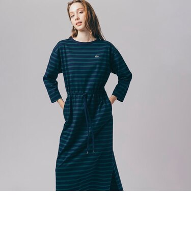 7分袖Tシャツドレス