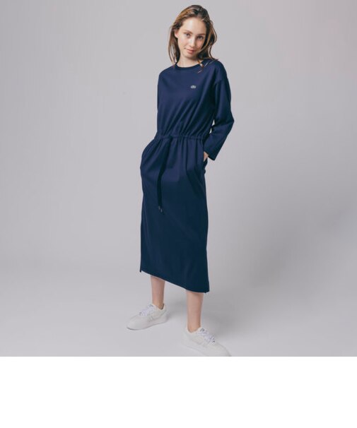 7分袖Tシャツドレス