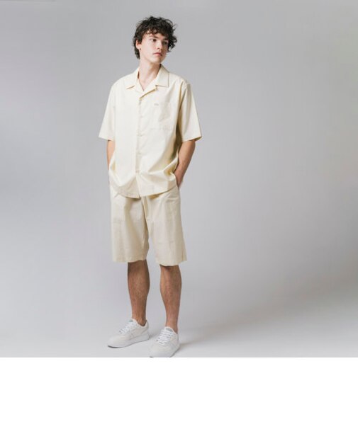 コットンバックサテンバミューダショーツ