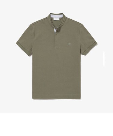 スタンドカラーポロシャツ