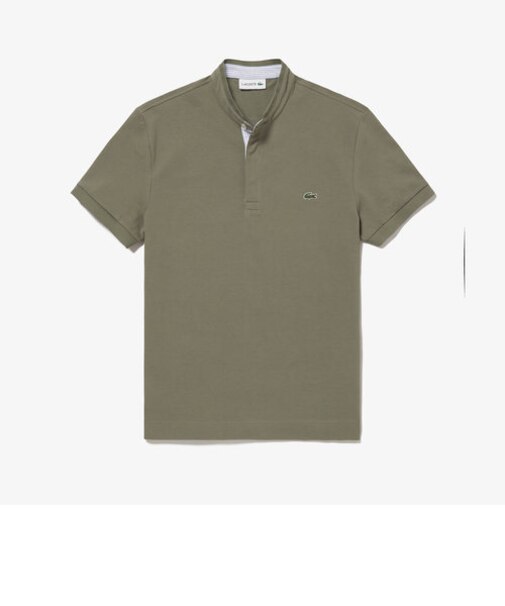 スタンドカラーポロシャツ