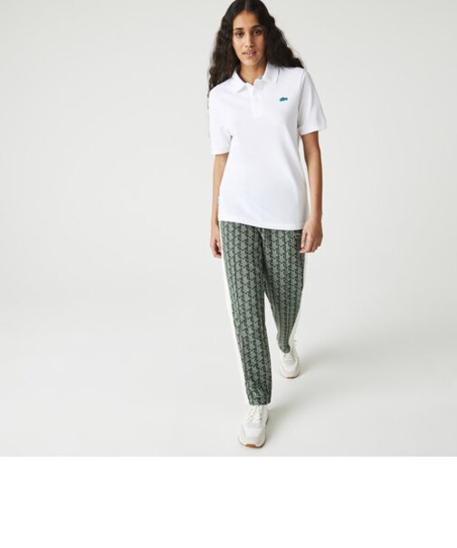 ラコステライブ ソリッドポロシャツ