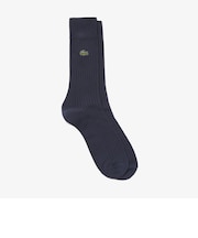 クロックエンブレム3×2リブニットソックス