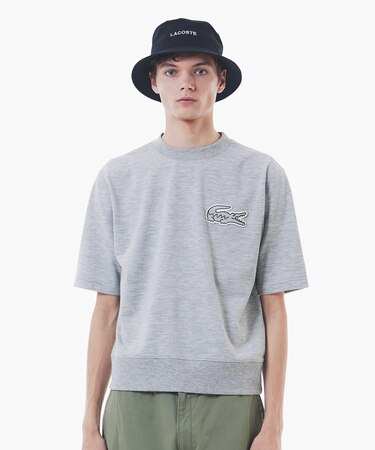 オーバーサイズクロックエンブレムスウェットTシャツ トレーナー