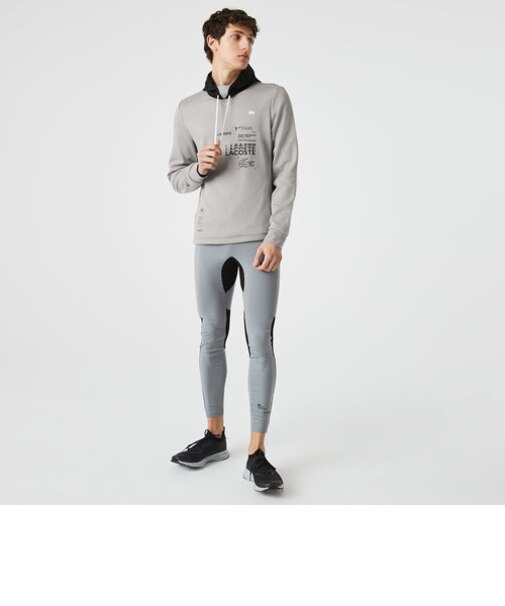 マルチプリントジャージフリースパーカ