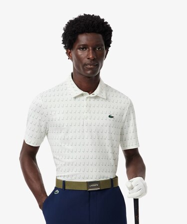 グラデーションプリントウルトラドライゴルフポロシャツ