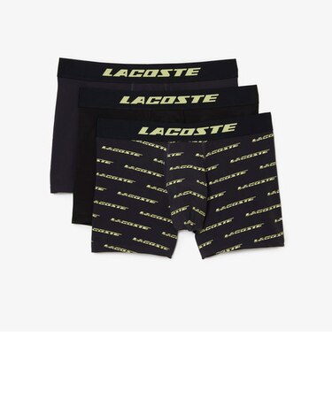 マイクロファイバープリントトランクショーツ3パック