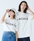 ヘビーウェイトブランドネーム ラバープリント ロゴ半袖Tシャツ