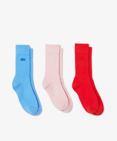 シャーベットカラーリング3Pソックス