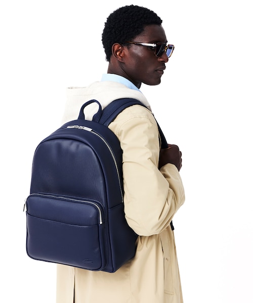 【美品】LACOSTE RFID機能搭載 メンズクラシック ポケットバックパック RFID機能搭載 メンズクラシック ポケットバックパック｜ラコステ