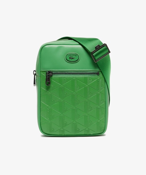 NOMOGRAMME スプレットレザー モノグラムショルダーバッグ