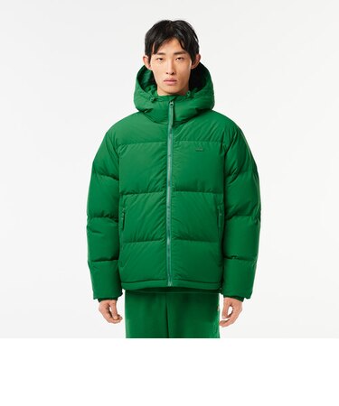 クロコバックステッチダウンジャケット