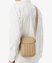 ザ ブレンド モノグラムバーティカルショルダーバッグ