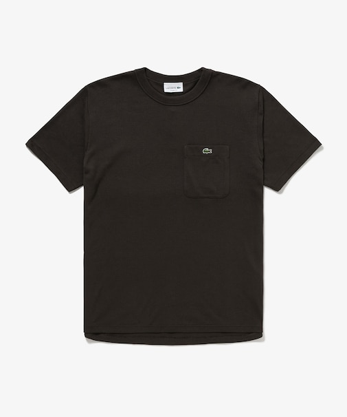 鹿の子地ポケット半袖Tシャツ