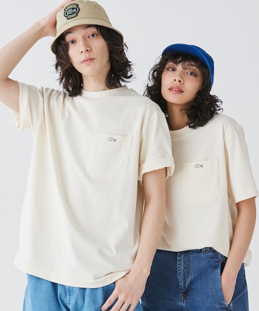 アウトラインクロックポケット半袖Tシャツ