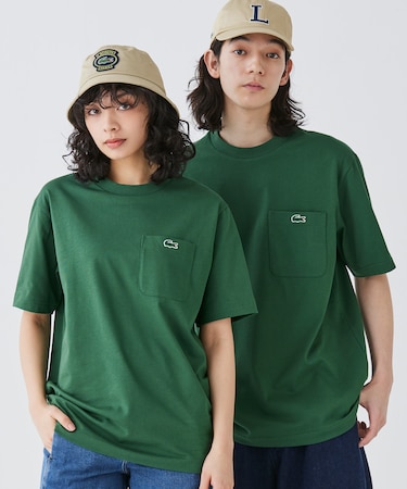 アウトラインクロックポケット半袖Tシャツ