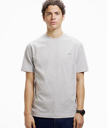 アウトラインクロッククルーネック半袖Tシャツ