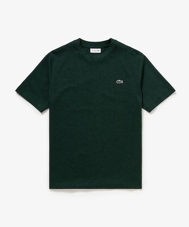 アウトラインクロッククルーネック半袖Tシャツ