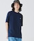 アウトラインクロッククルーネック半袖Tシャツ