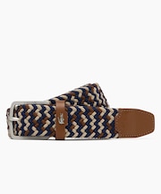 マルチカラーストレッチメッシュベルト（レッド）