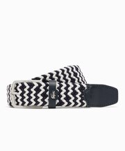 マルチカラーストレッチメッシュベルト（ブラック）