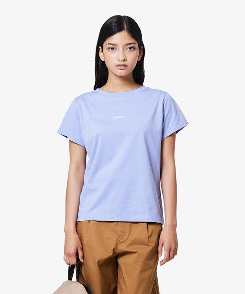 コンパクトブランドネームロゴTシャツ