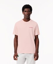 バレンタイン限定デザイン ハートモチーフ ワンポイントロゴ ラウンジ半袖Tシャツ