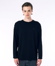 ハイストレッチコットンニット長袖Tシャツ