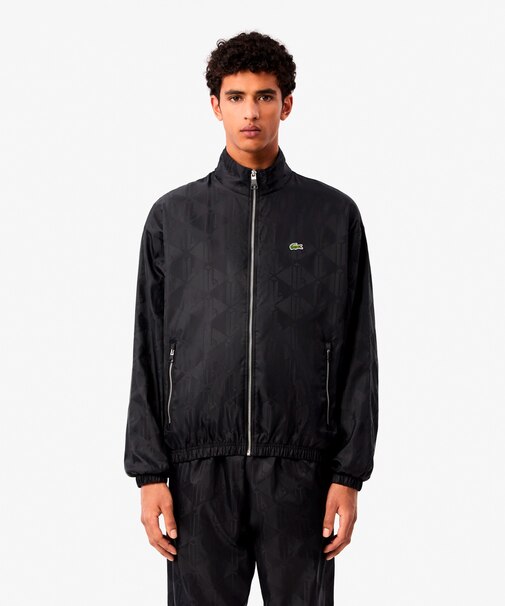 ナイロンモノグラムトラックジャケット / ナイロンジャケットブルゾン