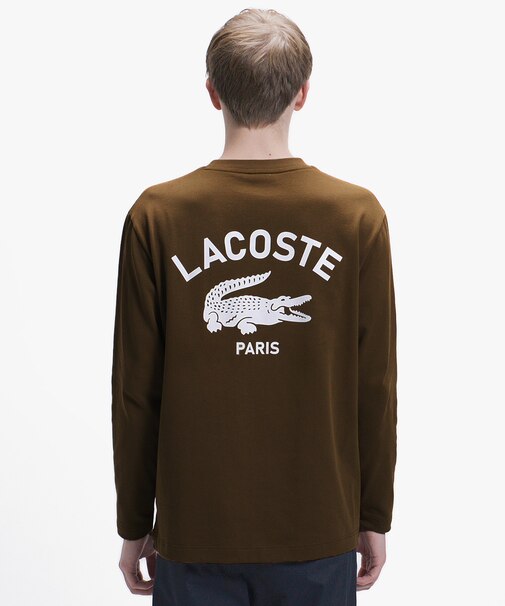 オーバーサイズ PARISロゴ ヘビーウェイト 長袖Tシャツ / ロンT
