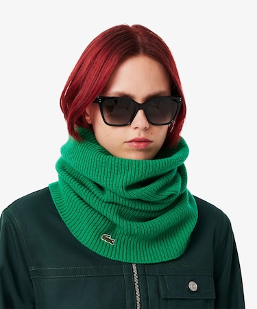 スムースタッチ カシミヤニットネックゲイター / ネックウォーマー スヌード