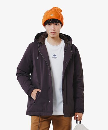 RDS認証ダウン 耐水透湿メンブレン バルーンシルエット ボリューム ピケダウンジャケット / フーディ