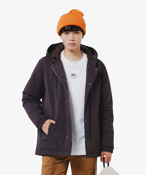 RDS認証ダウン 耐水透湿メンブレン バルーンシルエット ボリューム ピケダウンジャケット / フーディ