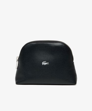 ワンポイントワニロゴコスメポーチ Size: 17.5 x 12.5 x 6.0cm