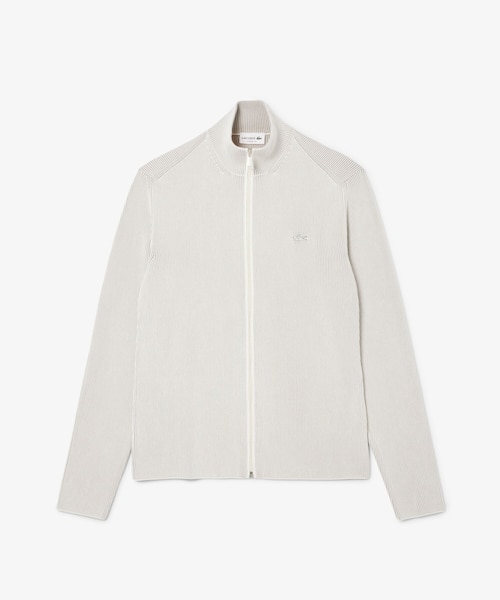 リブニットトラックジャケット｜ラコステの通販｜&mall（アンドモール