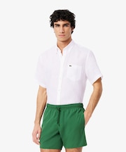 リネンボタンダウンシャツ