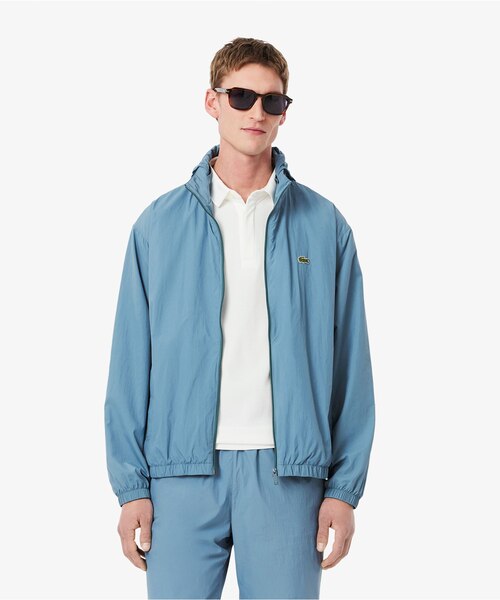LACOSTE 水色　トラックスジャケット ベーシックトラックジャケット｜ラコステの通販｜&mall（アンドモール