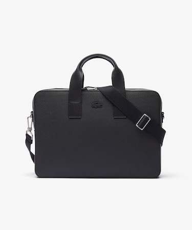 CHANTACO鹿の子エンボスイタリアンレザーコンピューターバッグ