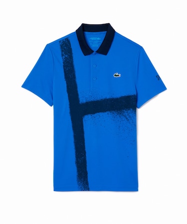 UPF50 UVカット『ジョコビッチ』コートライン ウルトラドライポロシャツ