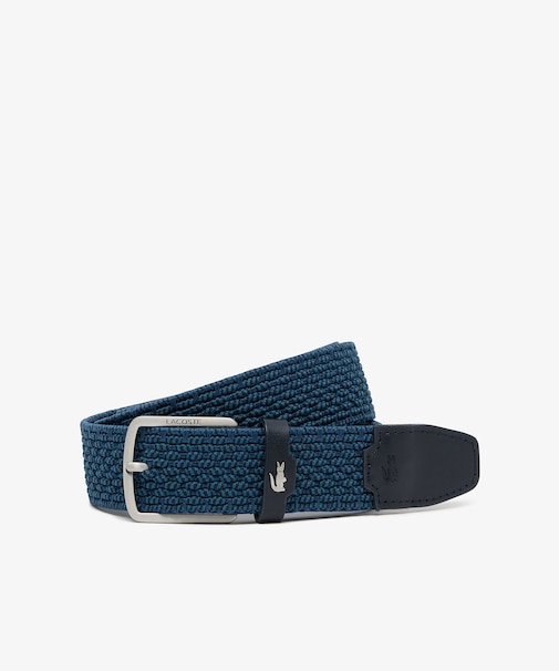 ヘザーカラーストレッチメッシュベルト