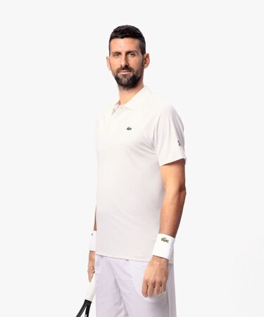 『ジョコビッチ』コートラインシームレスポロシャツ